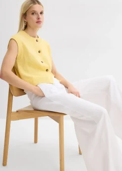 Pantalon à pinces en lyocell fluide