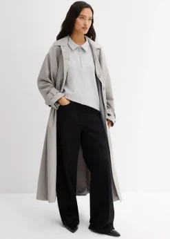 Pantalon à pinces en twill 100% coton