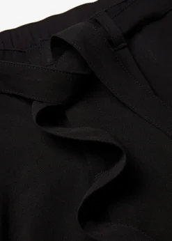 Pantalon à pinces en viscose mélangée