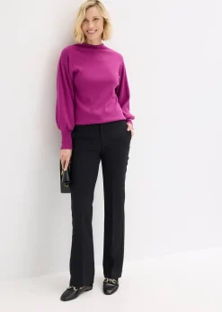 Pantalon à pinces féminin