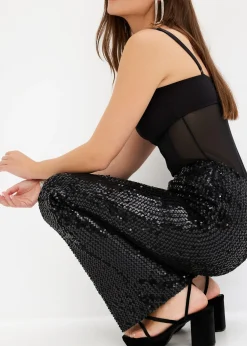 Pantalon à sequins