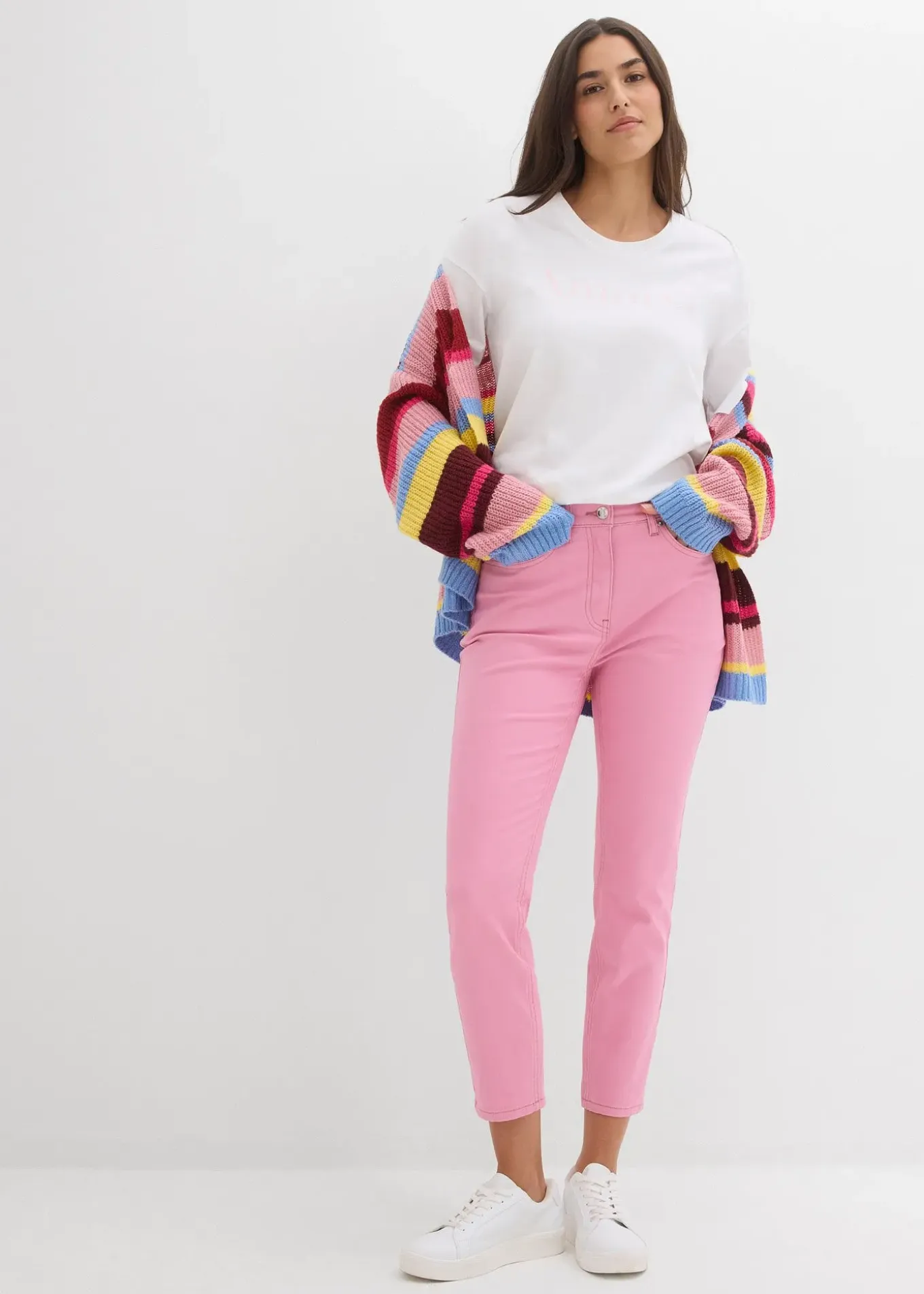 Pantalon 7/8 taille haute