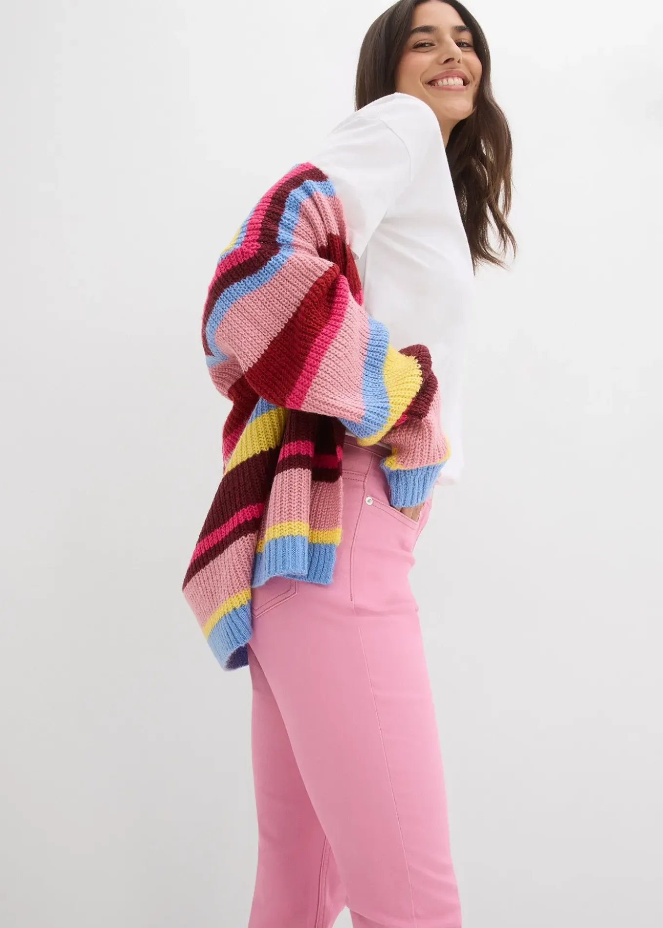 Pantalon 7/8 taille haute