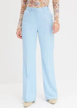Pantalon à taille élastiquée