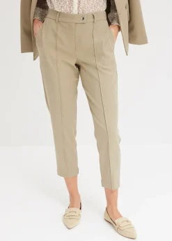 Pantalon à taille élastiquée