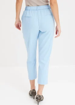 Pantalon à taille élastiquée