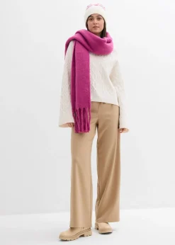 Pantalon à taille élastiquée