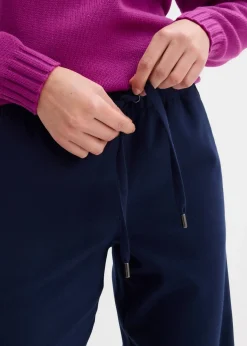 Pantalon à taille élastiquée