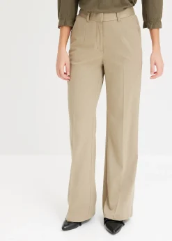 Pantalon à taille élastiquée