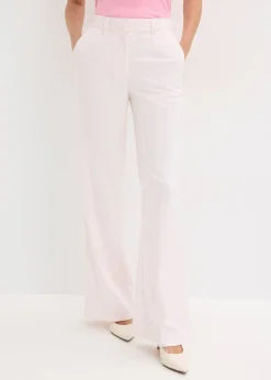 Pantalon à taille élastiquée