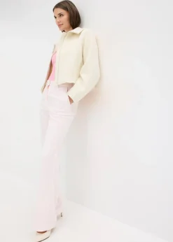 Pantalon à taille élastiquée