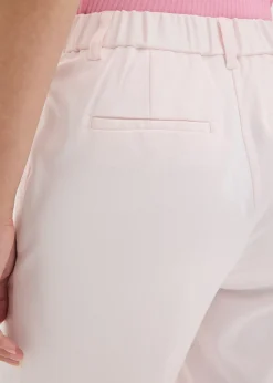 Pantalon à taille élastiquée