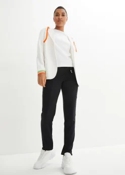 Pantalon à taille élastiquée en Punto di Roma confortable