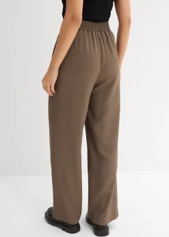Pantalon à texture twill