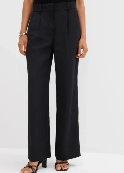 Pantalon à texture twill