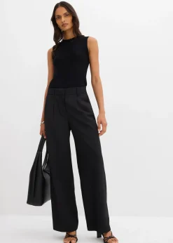 Pantalon à texture twill