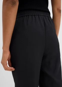 Pantalon à texture twill