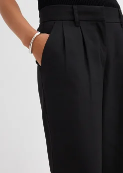 Pantalon à texture twill