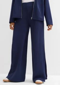 Pantalon ample à pli sur le côté