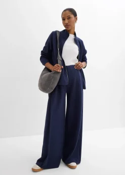 Pantalon ample à pli sur le côté