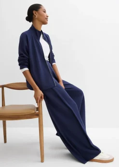 Pantalon ample à pli sur le côté