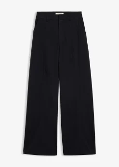 Pantalon ample à taille haute