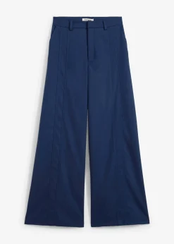 Pantalon ample à taille haute