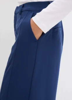 Pantalon ample à taille haute