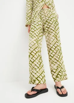 Pantalon ample avec imprimé