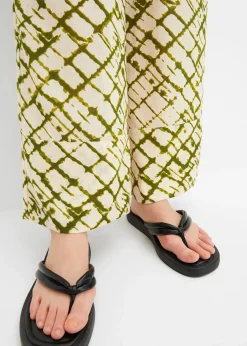 Pantalon ample avec imprimé