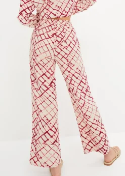 Pantalon ample avec imprimé