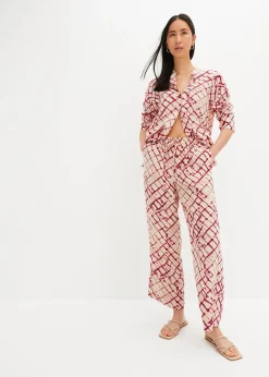 Pantalon ample avec imprimé