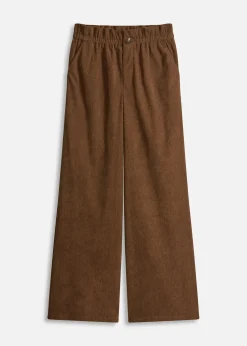 Pantalon ample en velours côtelé