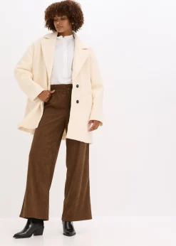 Pantalon ample en velours côtelé