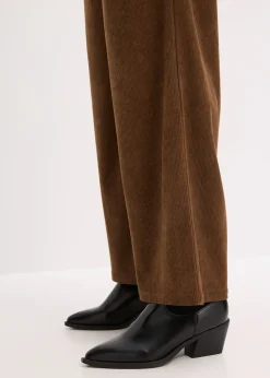 Pantalon ample en velours côtelé