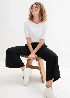 Pantalon ample en viscose