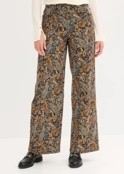 Pantalon ample et extensible en twill