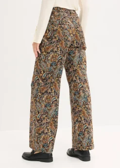 Pantalon ample et extensible en twill