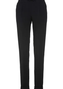 Pantalon avec taille entièrement élastiquée