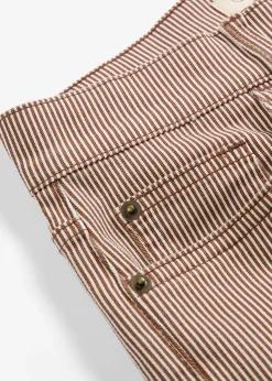 Pantalon ballon à rayures