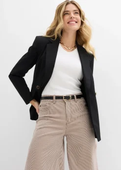 Pantalon ballon à rayures