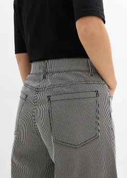 Pantalon ballon à rayures