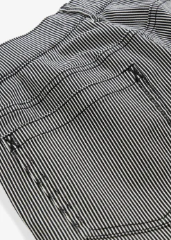 Pantalon ballon à rayures