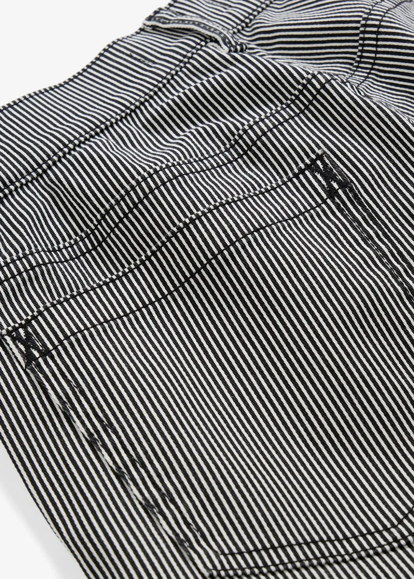 Pantalon ballon à rayures