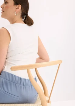 Pantalon barrel à pinces