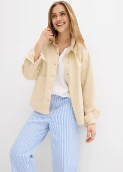 Pantalon barrel à taille haute et élastiquée