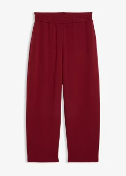Pantalon barrel en jersey néoprène