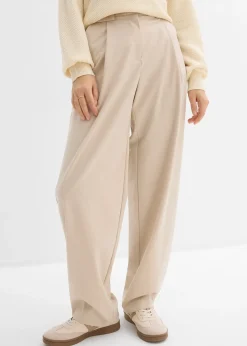 Pantalon barrel taille haute