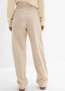 Pantalon barrel taille haute