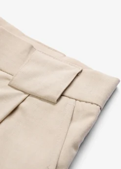 Pantalon barrel taille haute